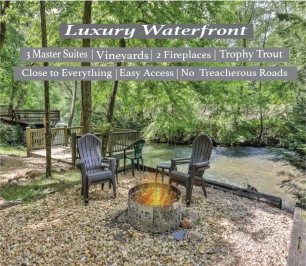 Luxury Babbling River Mtn - 3 Master - Hot Tub - Great Price! (adults Only)